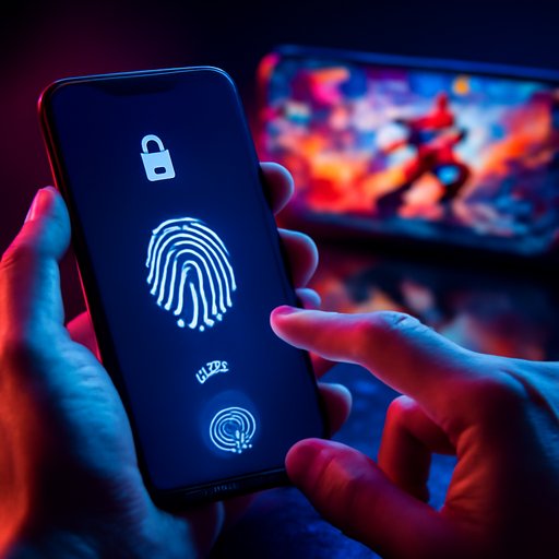 7j77 fingerprint setup on Android phone